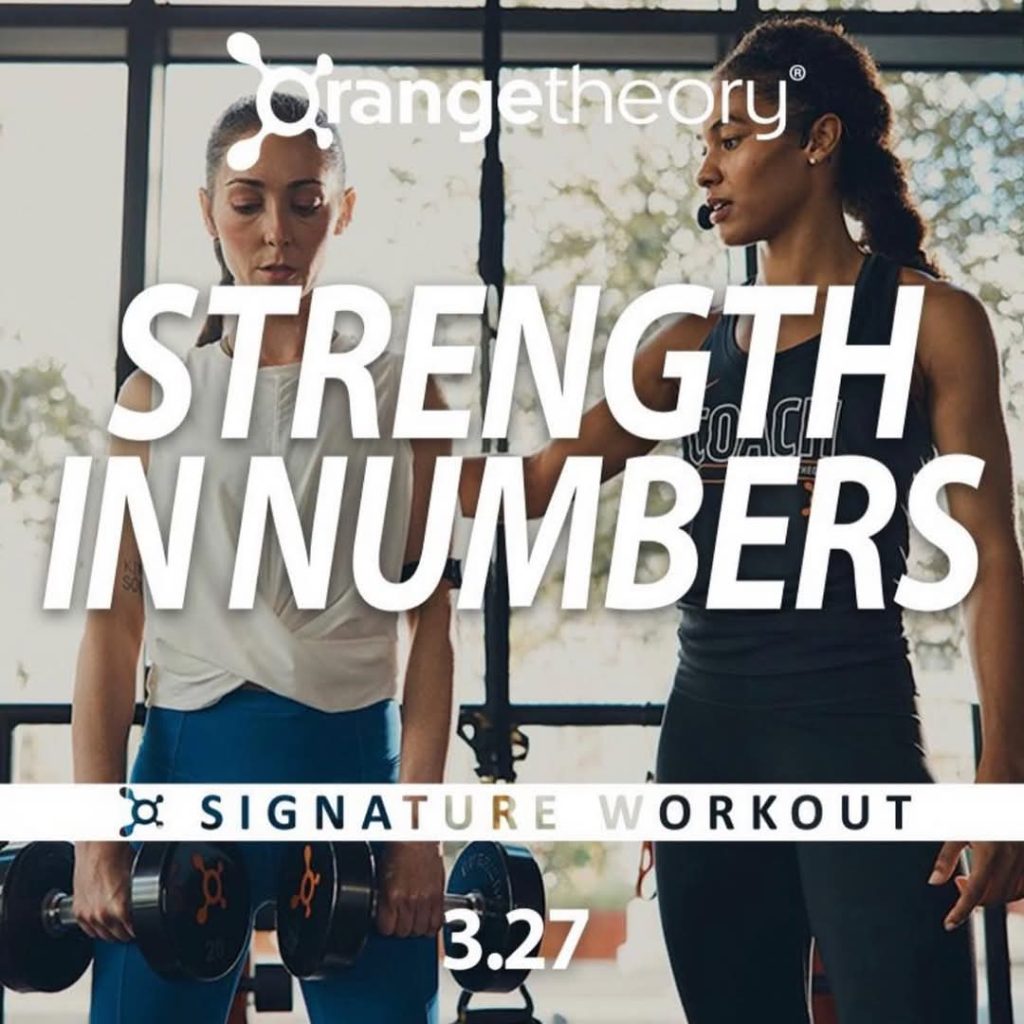 Orangetheory Strength in Numbers: A Specialized Workout