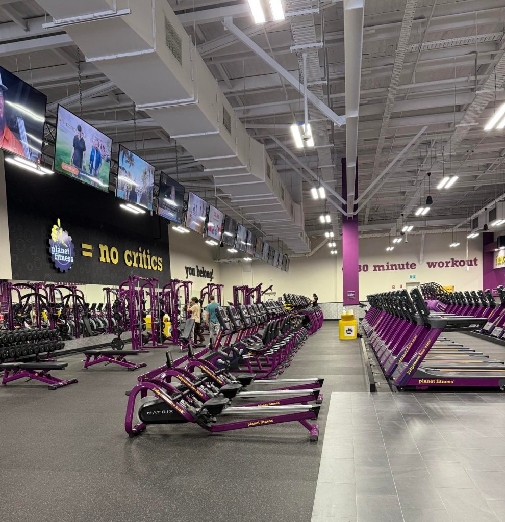 Planet Fitness All Machines