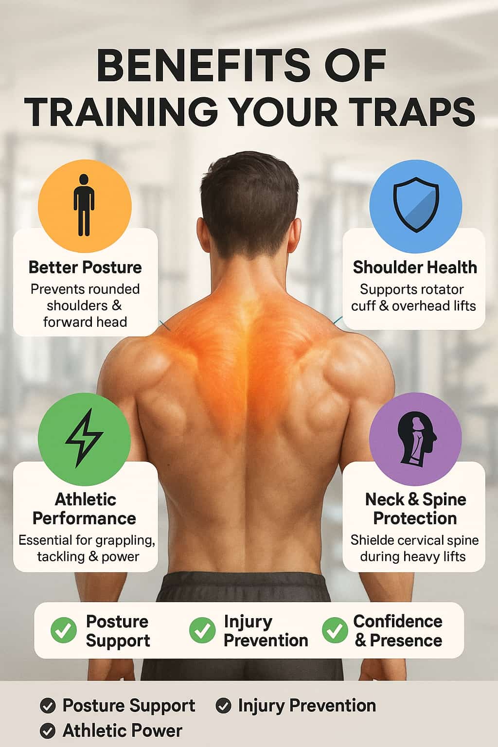 17 Best Trap Exercises to Build Strength and Size