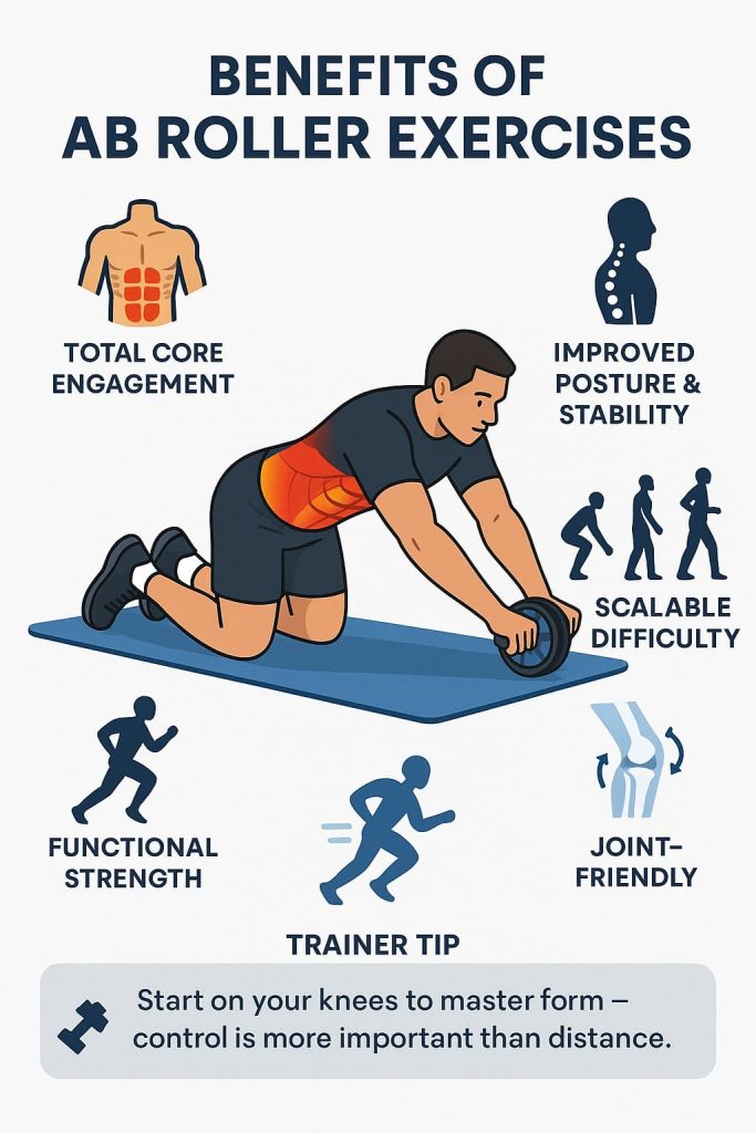 Benefits of Ab Roller Exercises