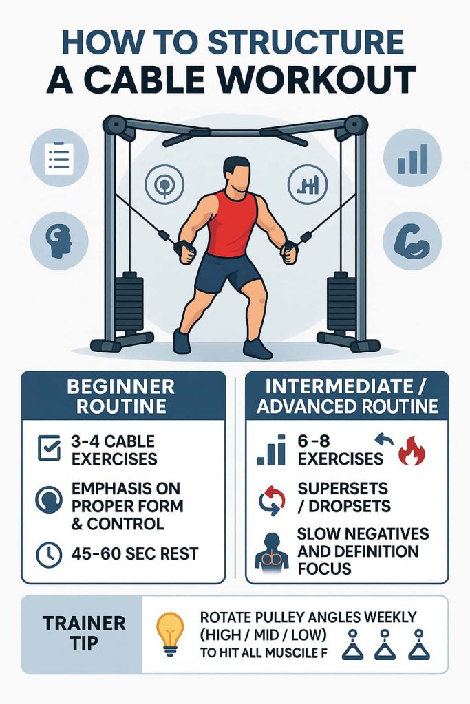 How to Structure a Cable Workout