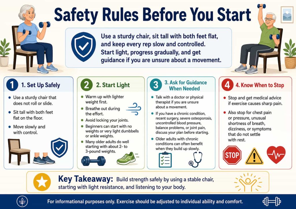 Safety rules before you start
