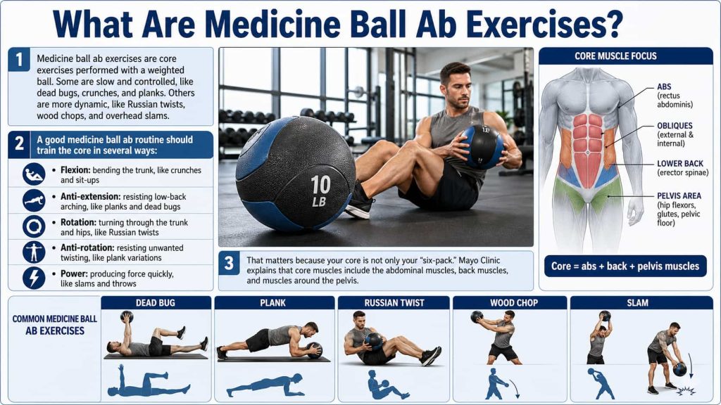 What Are Medicine Ball Ab Exercises?