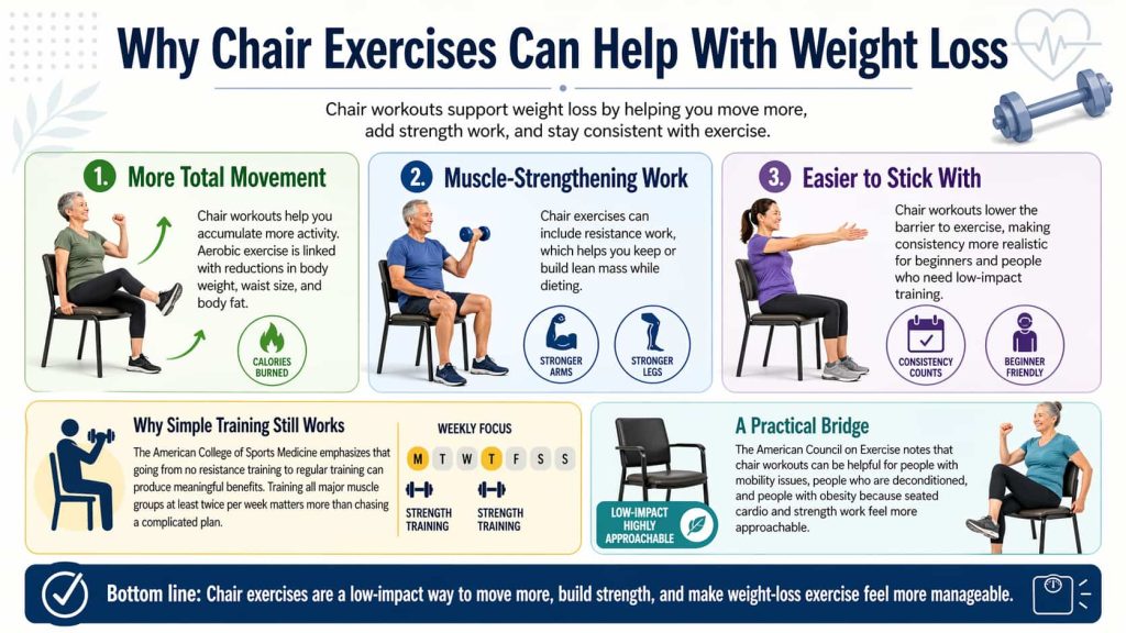 Why Chair Exercises Can Help With Weight Loss