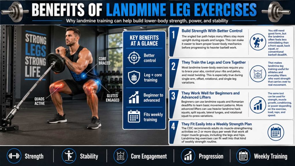 Benefits of Landmine Leg Exercises