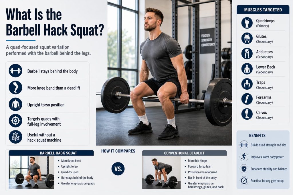 What Is the Barbell Hack Squat?