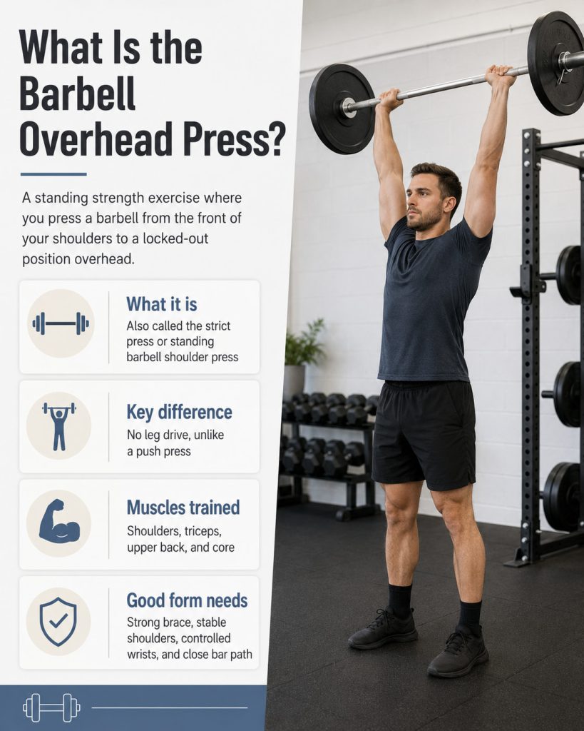 What Is the Barbell Overhead Press?