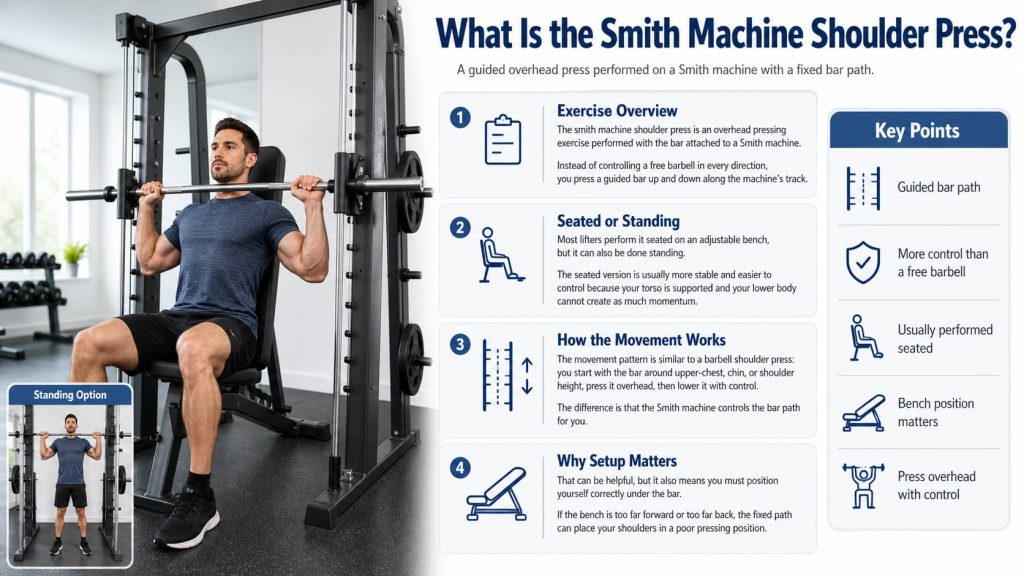 What Is the Smith Machine Shoulder Press?