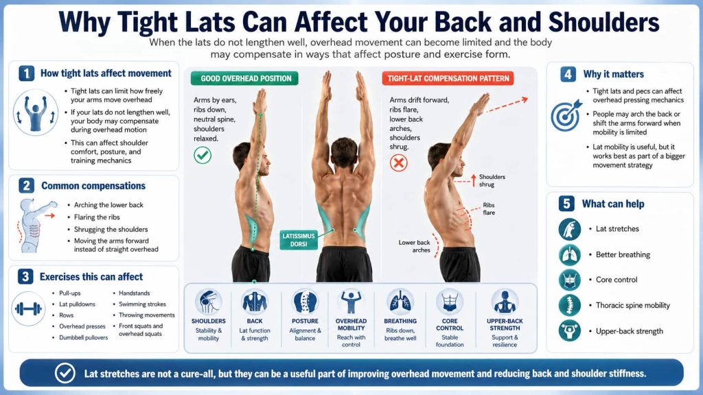 Why Tight Lats Can Affect Your Back and Shoulders