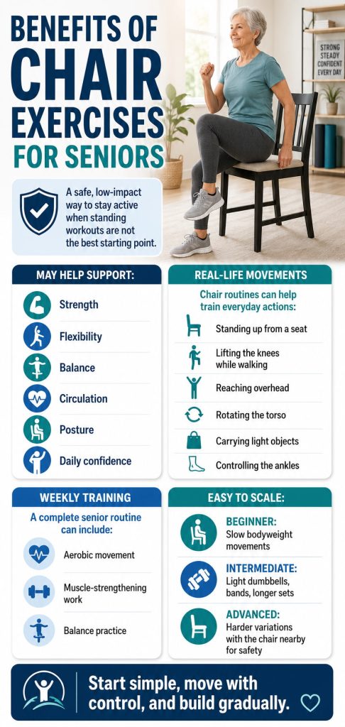 Benefits of Chair Exercises for Seniors