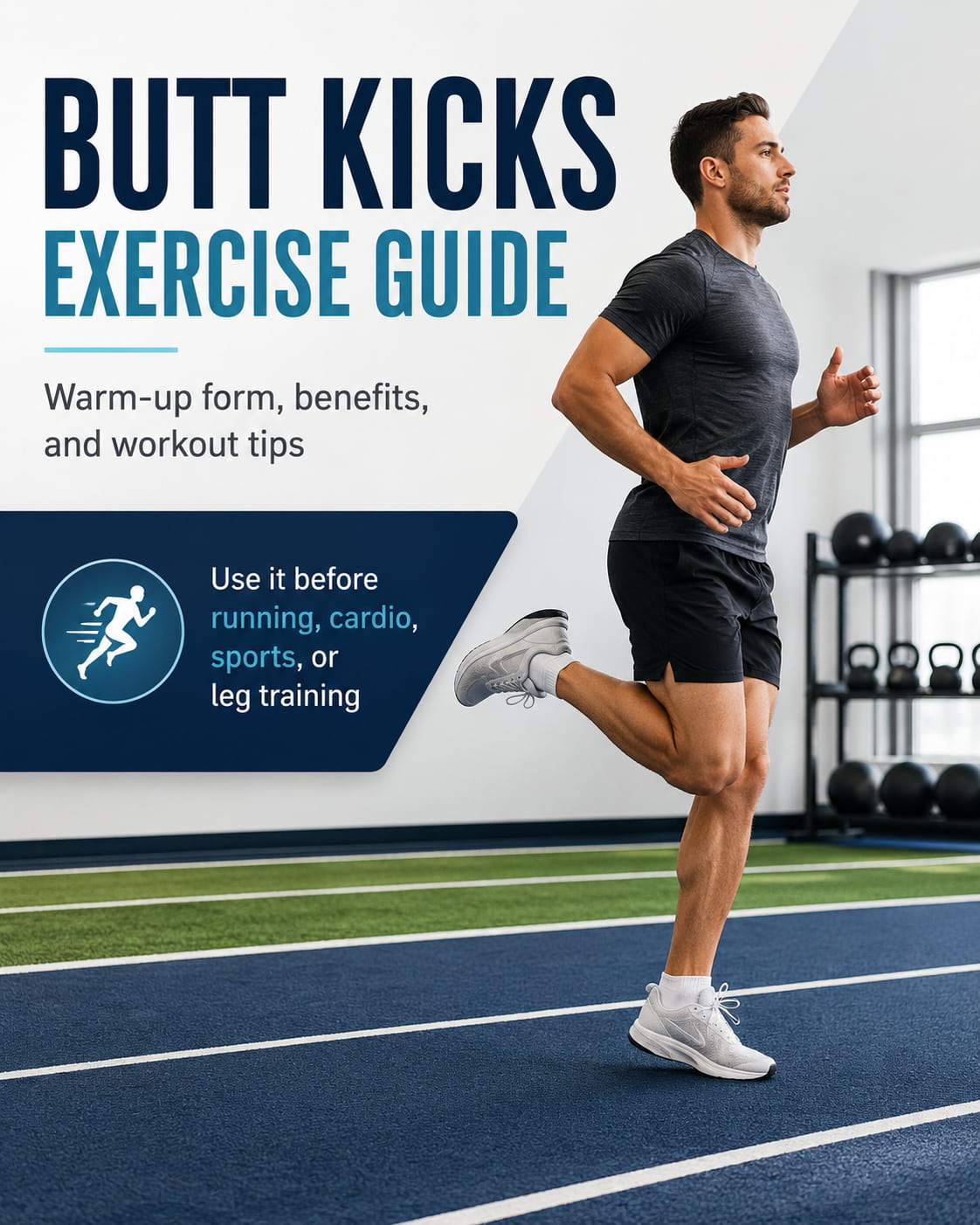 Butt Kicks Exercise