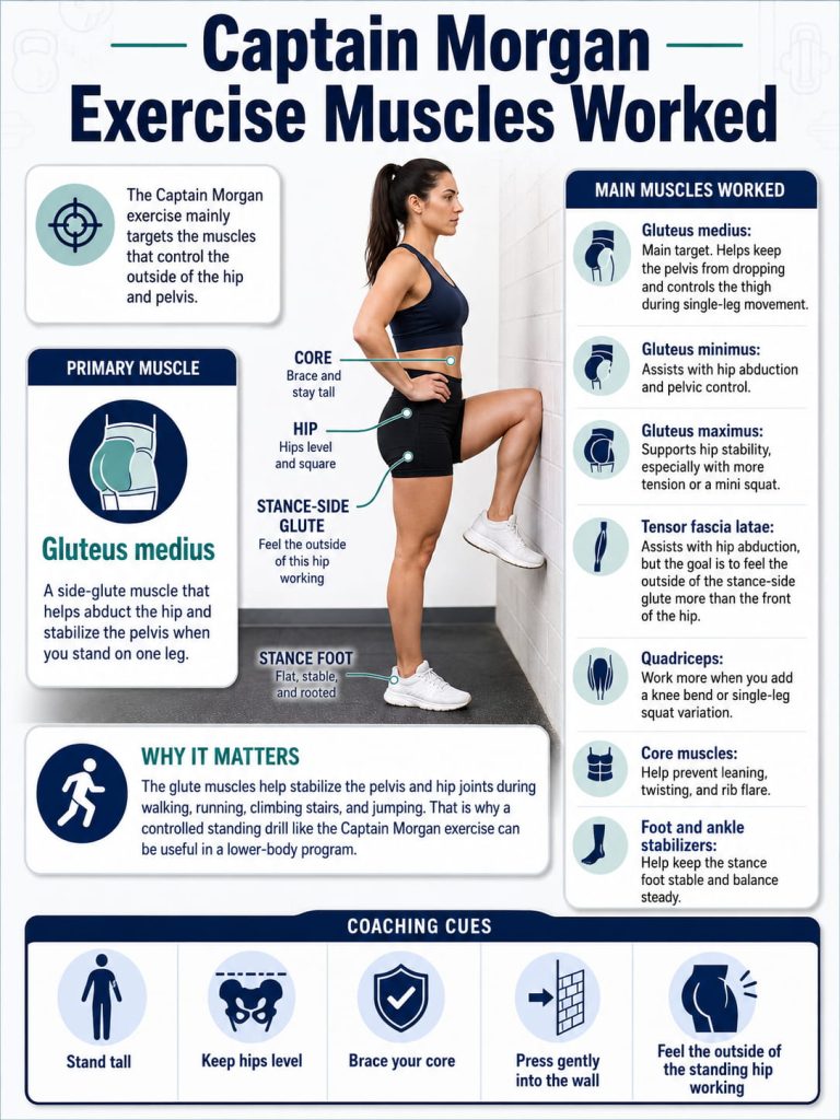 Captain Morgan Exercise Muscles Worked