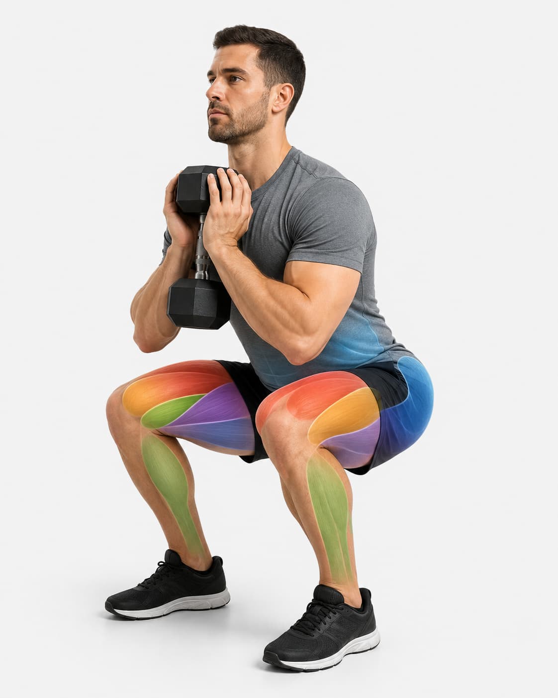 Muscles Worked by Dumbbell Quad Exercises