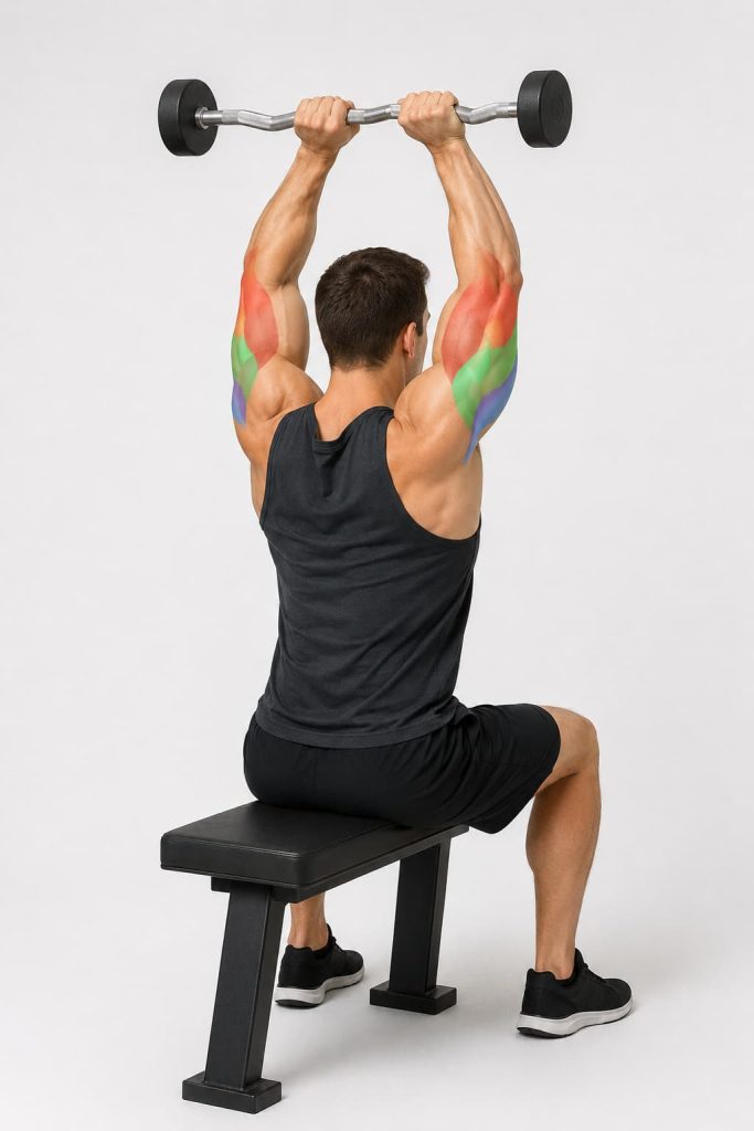 French Press Exercise Muscles Worked