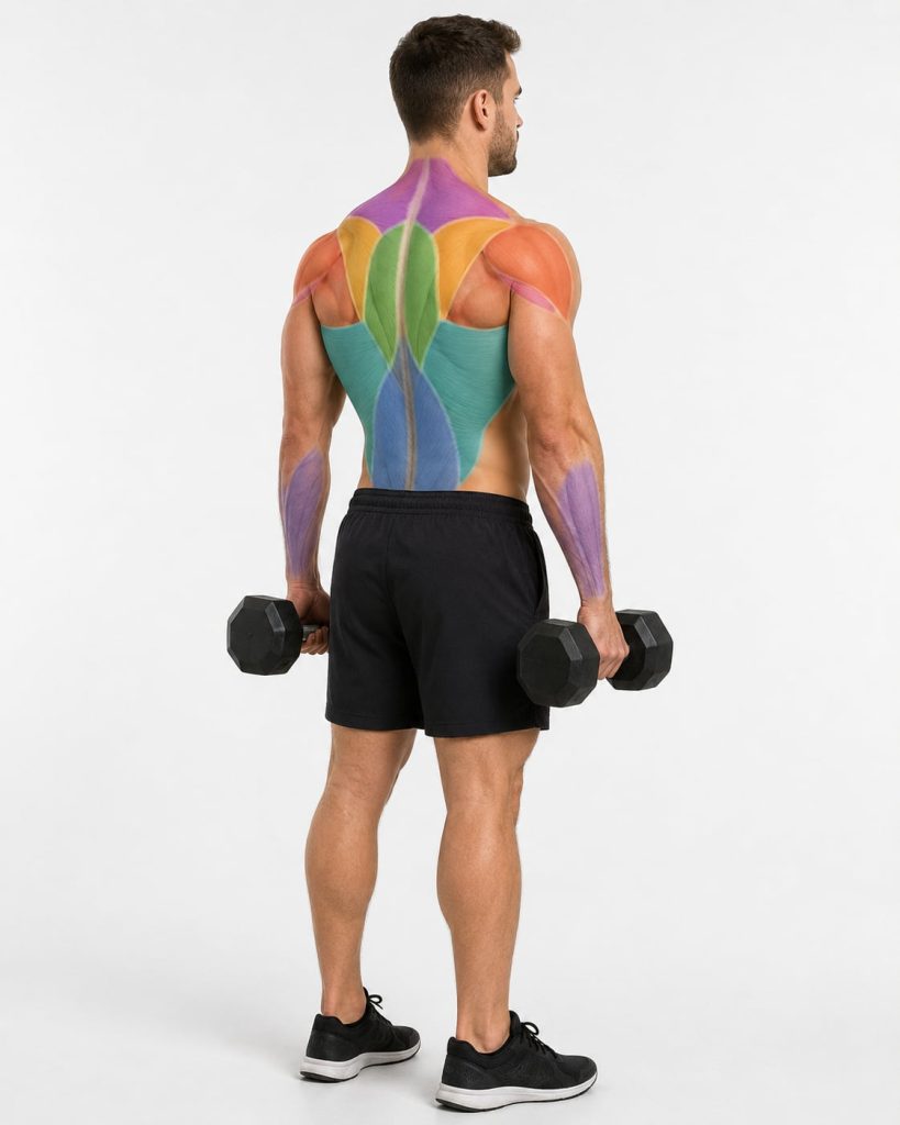 Muscles Worked by Dumbbell Trap Exercises