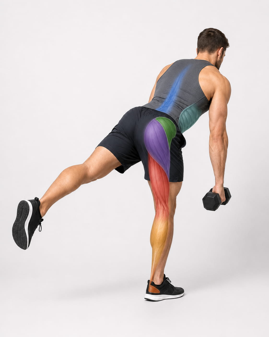 Single Leg Deadlift Muscles Worked