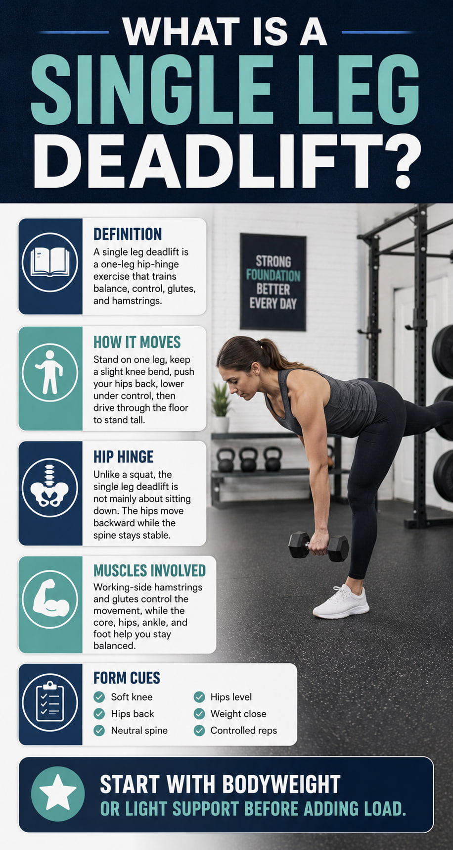 What Is a Single Leg Deadlift?