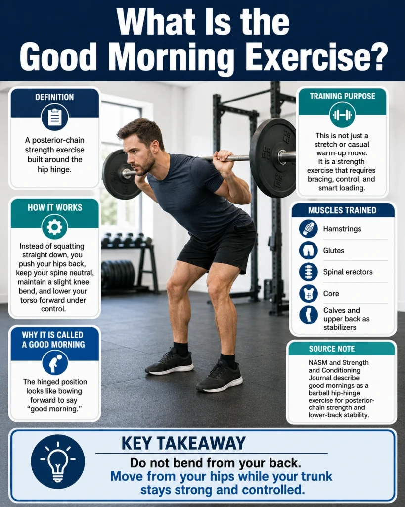 What Is the Good Morning Exercise?