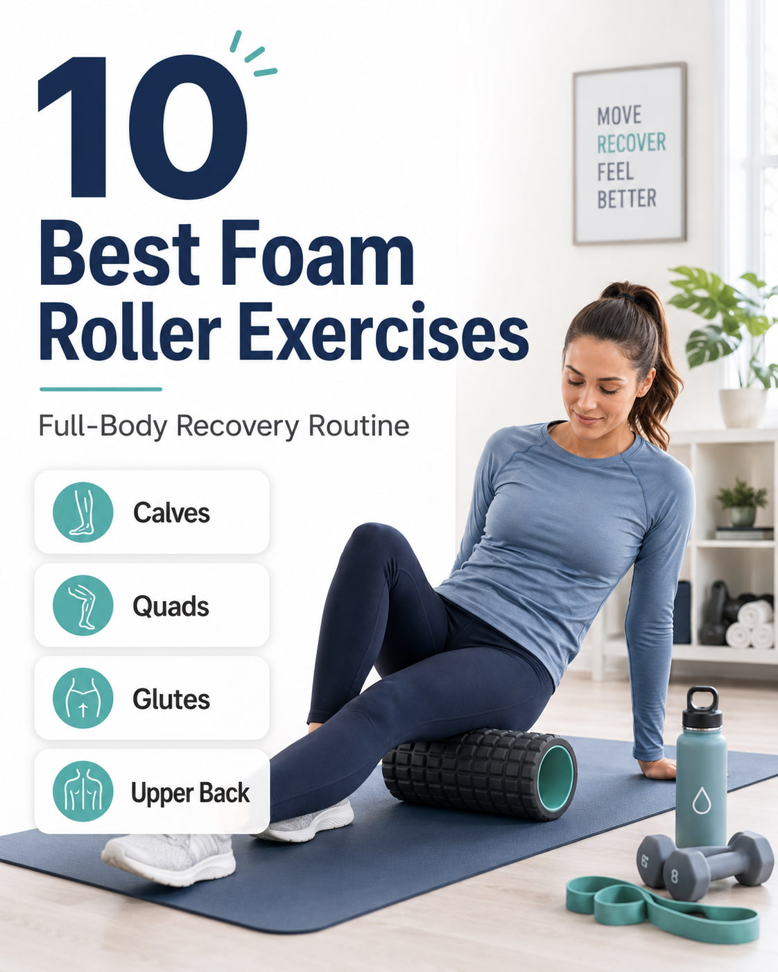 10 Best Foam Roller Exercises for Full-Body Recovery