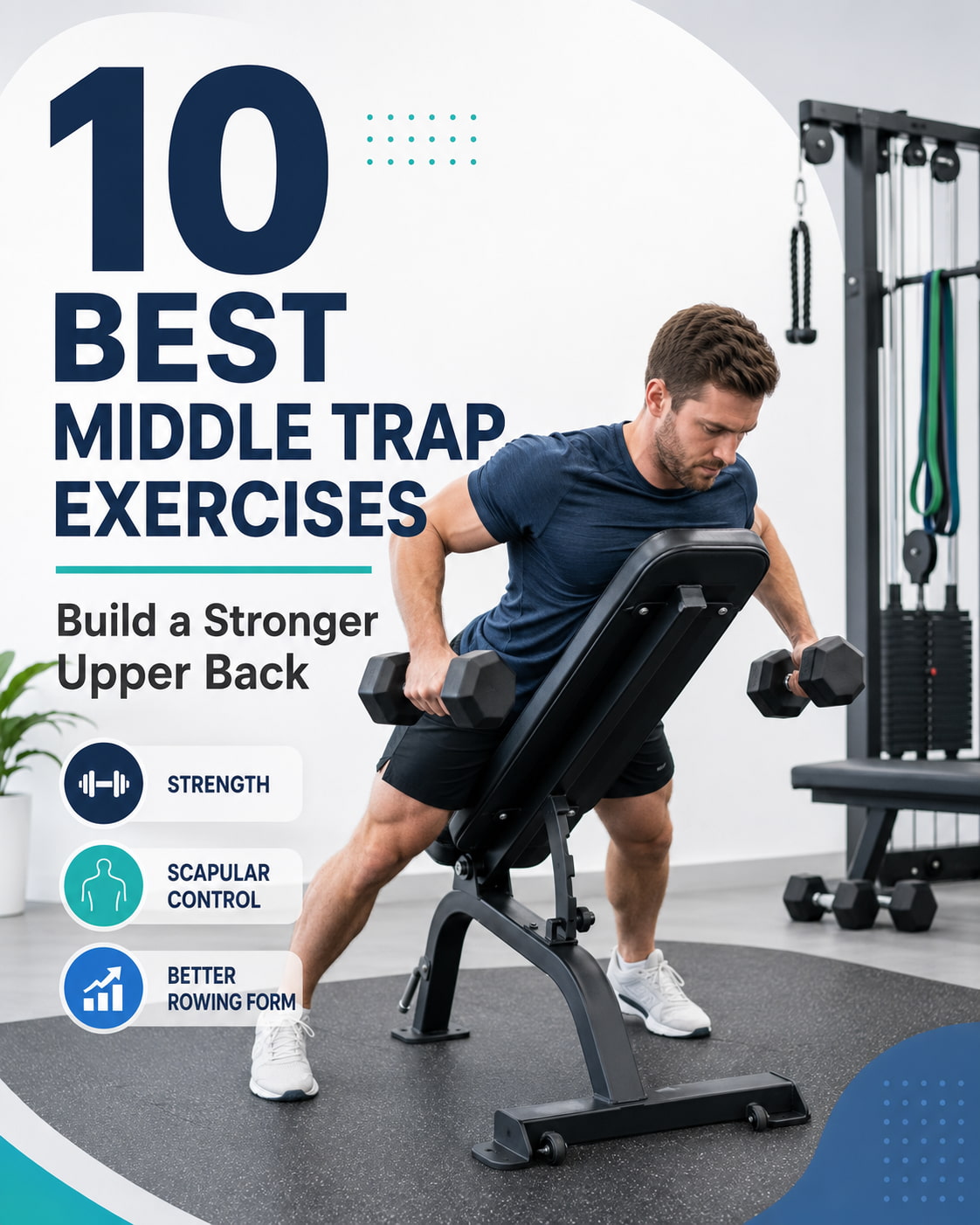 10 Best Middle Trap Exercises for a Stronger Upper Back