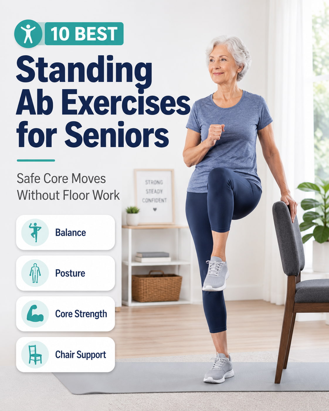 Best Standing Ab Exercises for Seniors Safe Moves