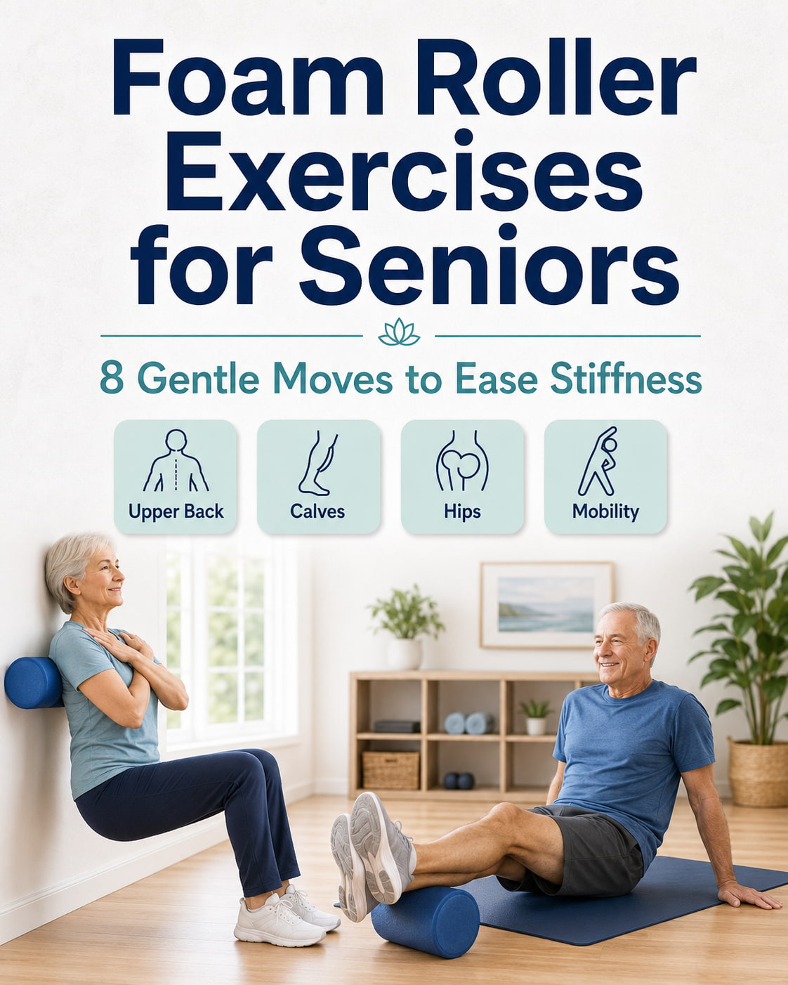 Foam Roller Exercises for Seniors to Improve Mobility