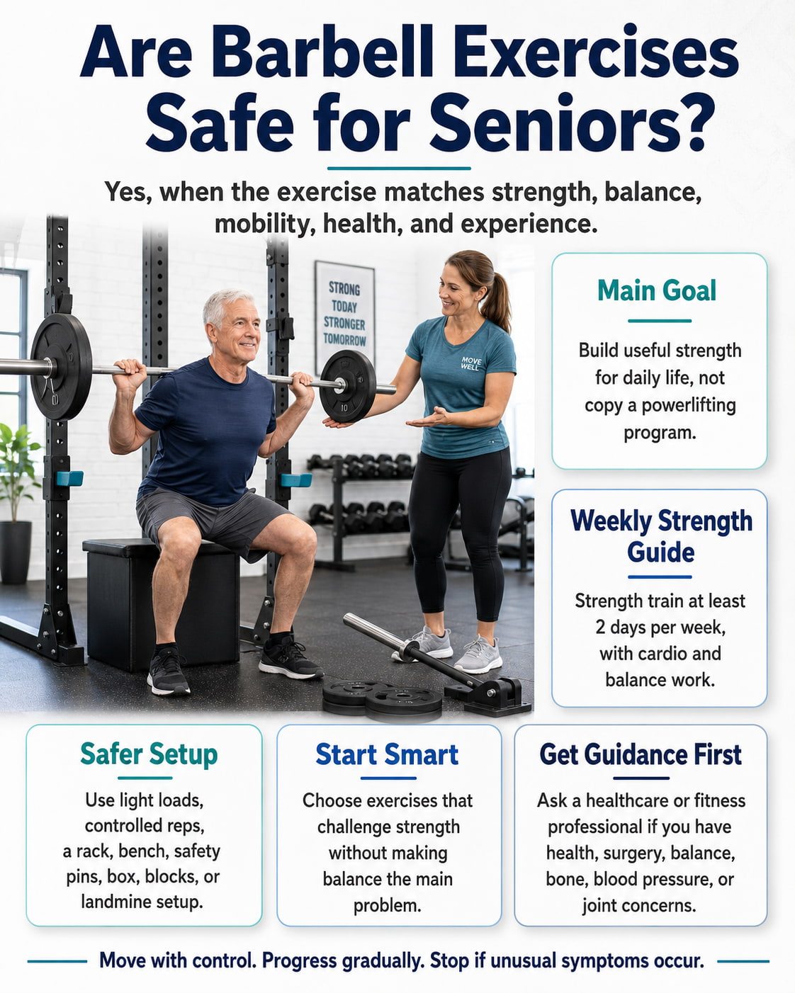 Are Barbell Exercises Safe for Seniors?