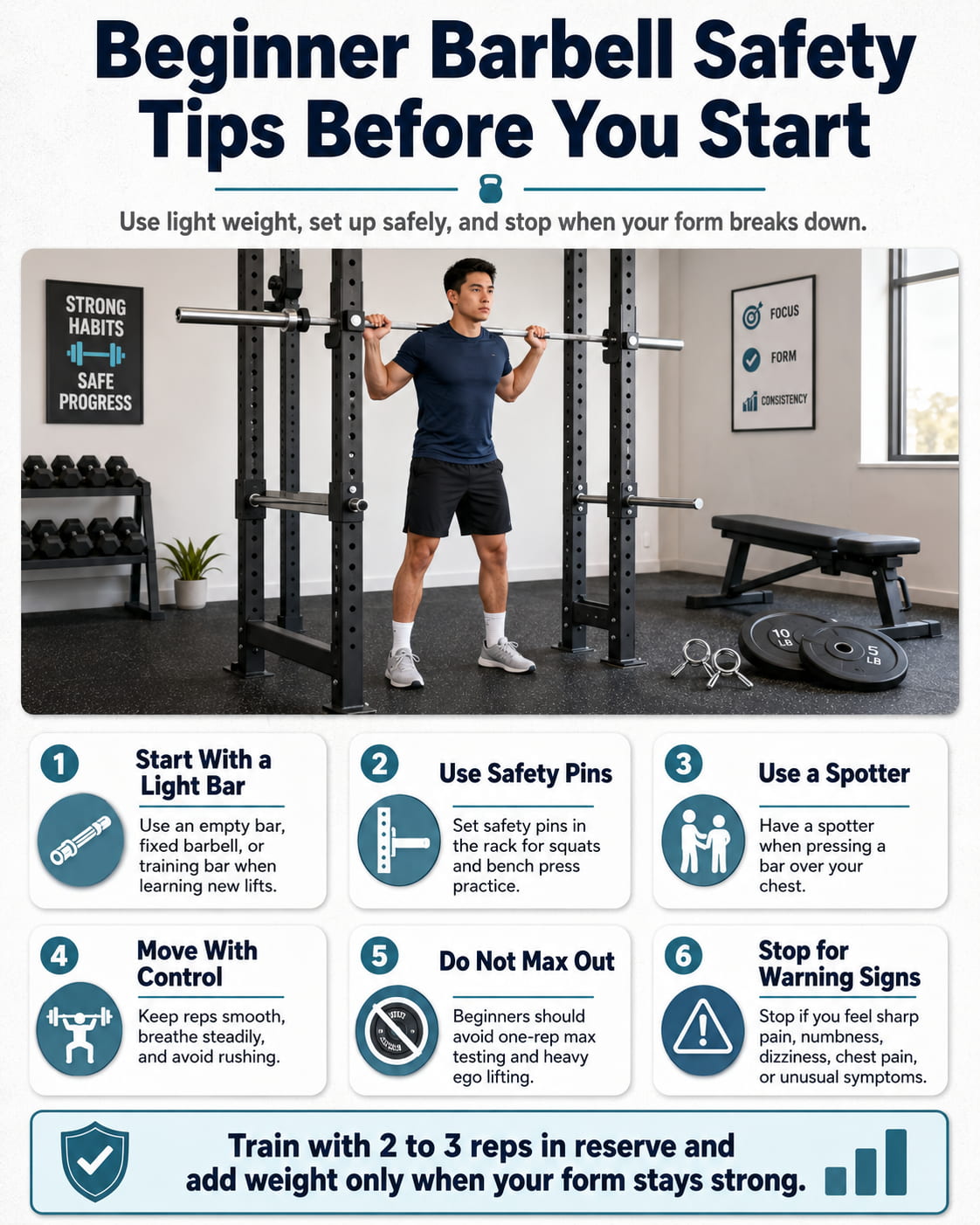 Beginner Barbell Safety Tips Before You Start