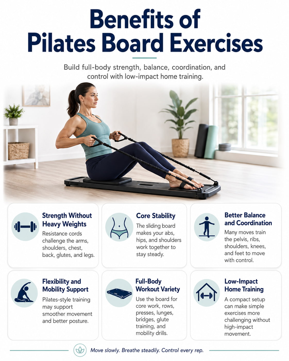 Benefits of Pilates Board Exercises