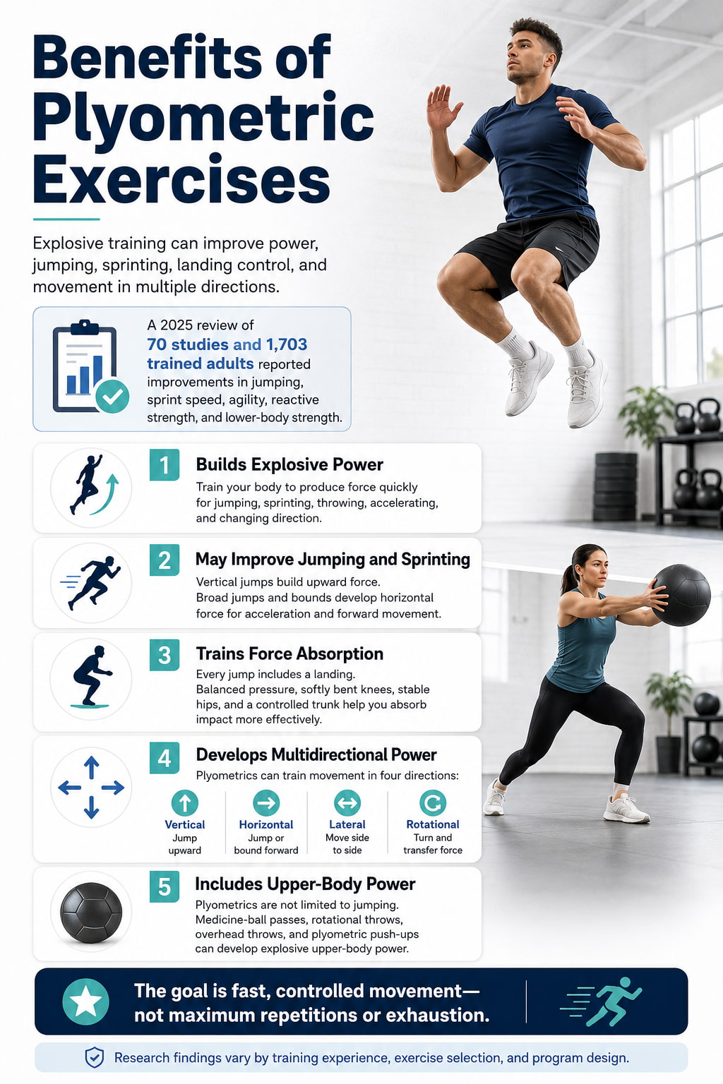 Benefits of Plyometric Exercises