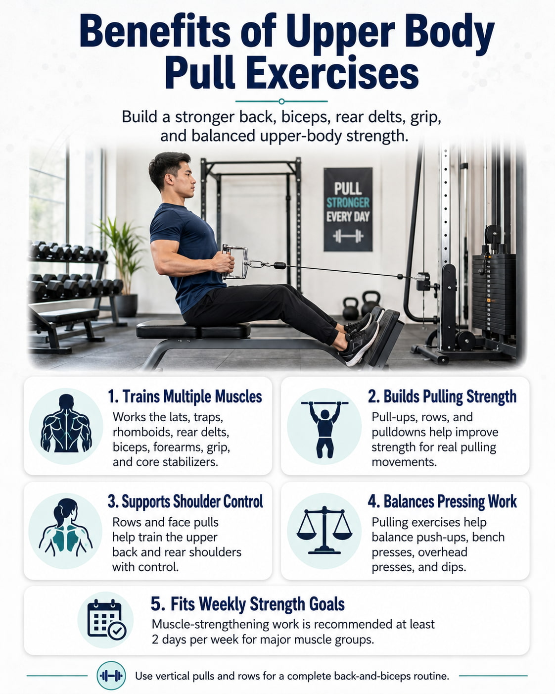 Benefits of Upper Body Pull Exercises