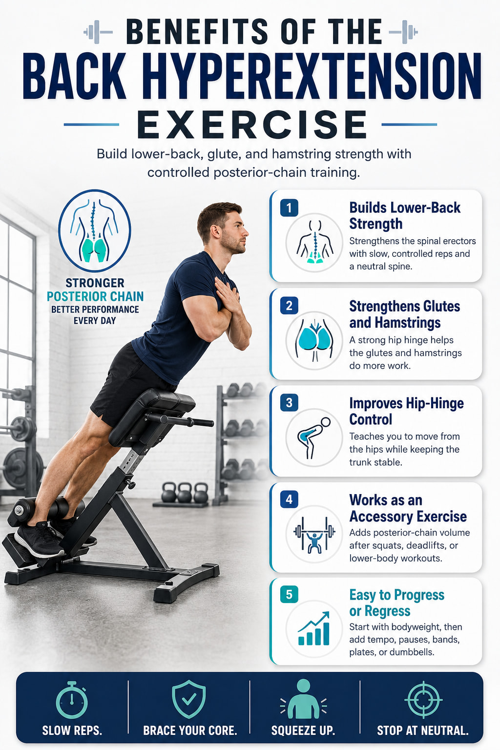 Benefits of the Back Hyperextension Exercise
