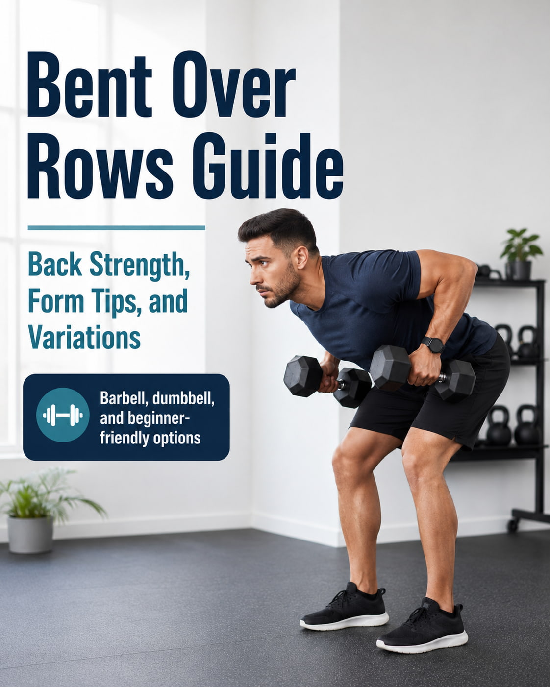 Bent Over Rows Guide: Form, Muscles Worked, Benefits
