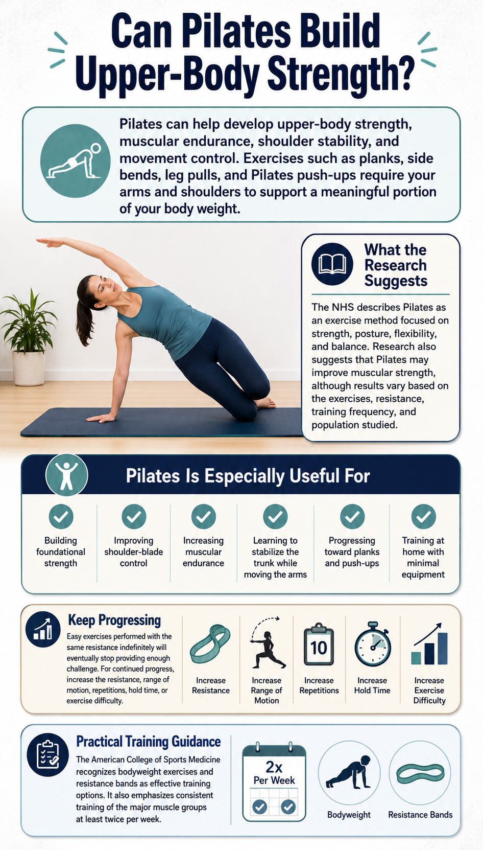 Can Pilates Build Upper-Body Strength?