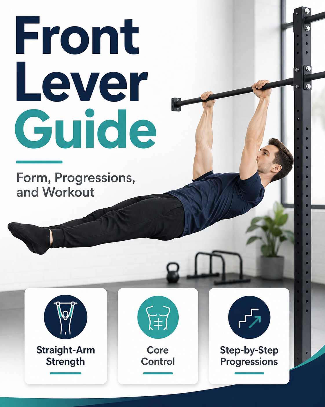 Front Lever Guide: Proper Form, Progressions, and Workout Plan
