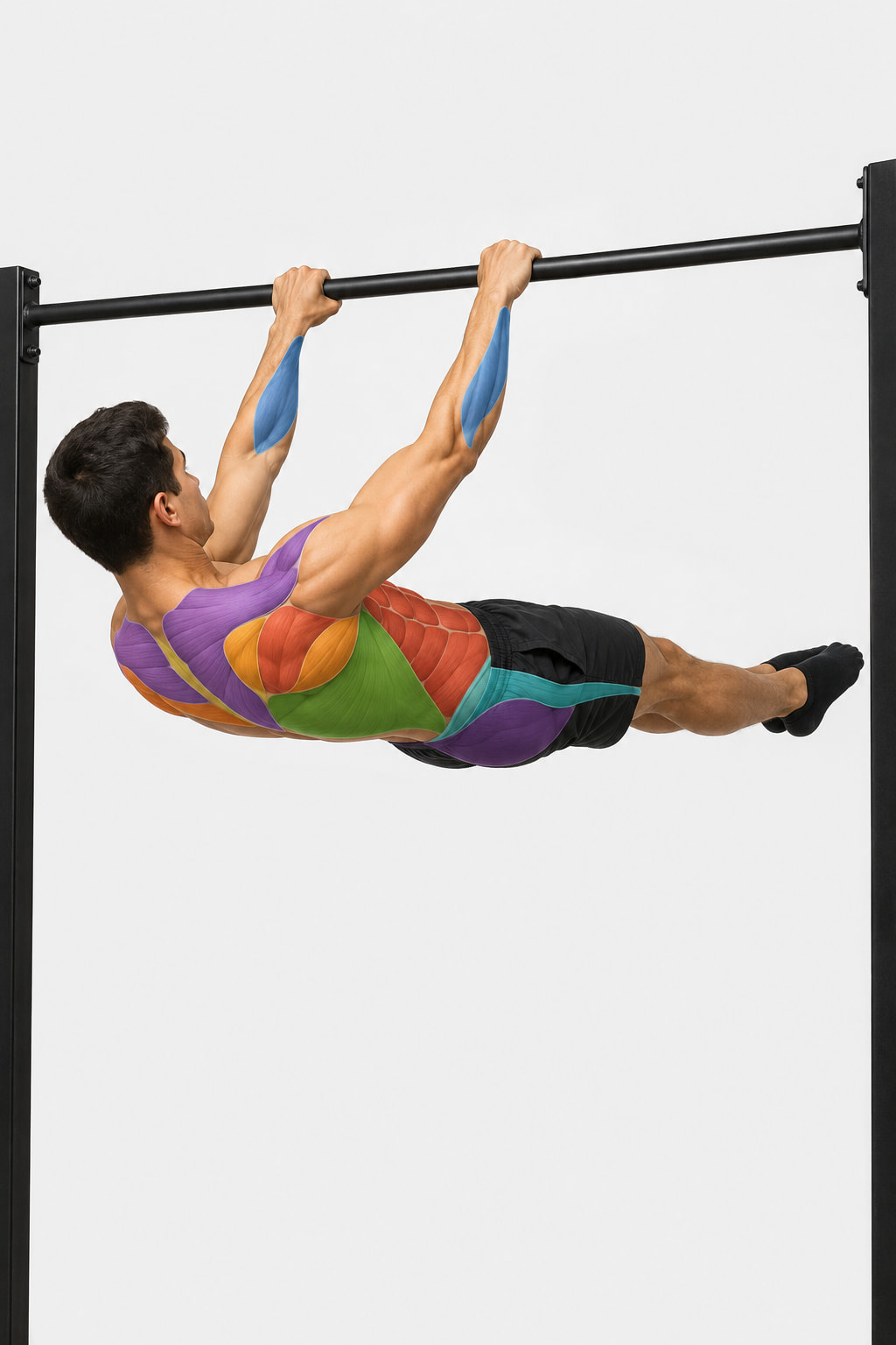 Front Lever Muscles Worked