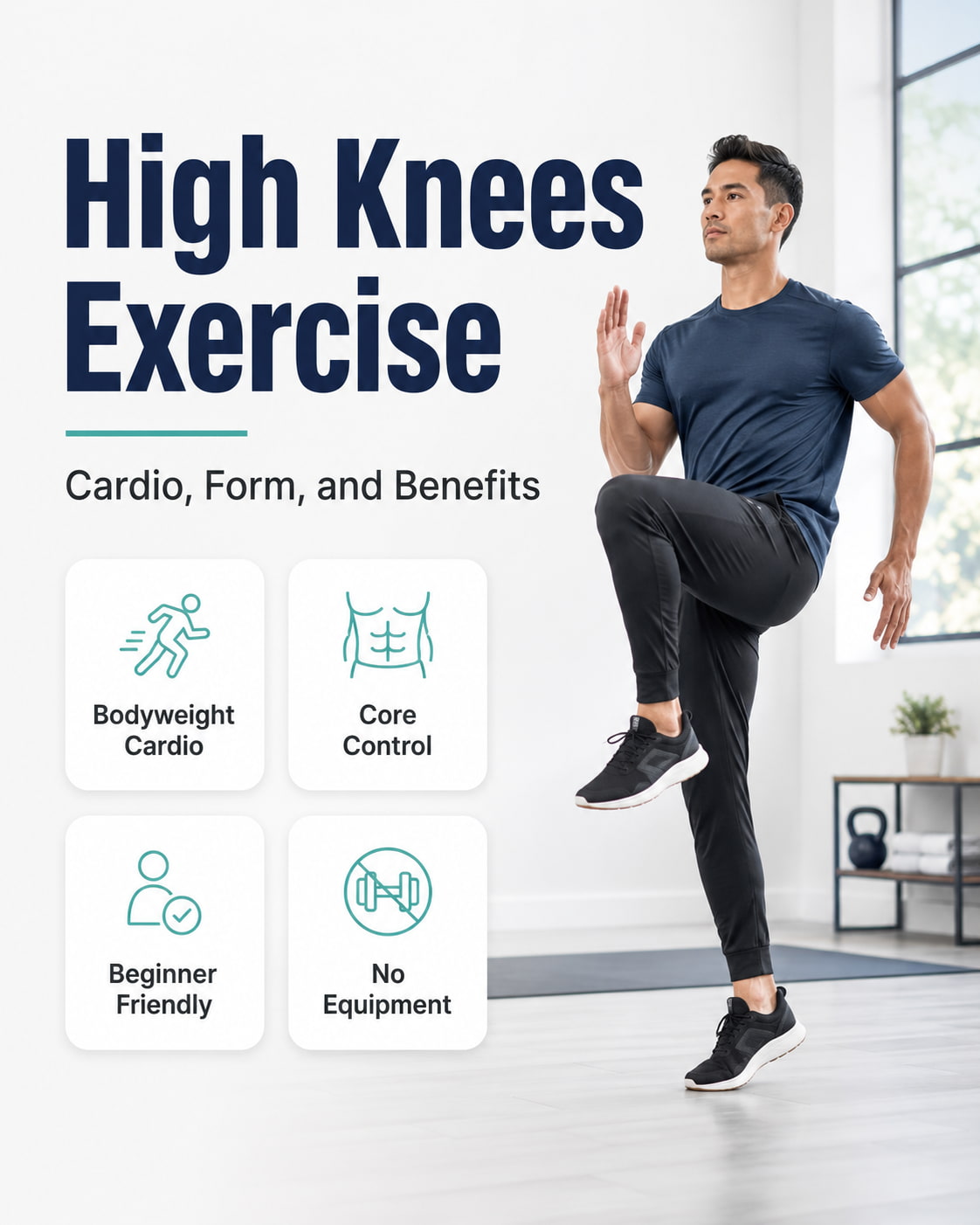 High Knees Exercise: Proper Form, Benefits, and Cardio Tips