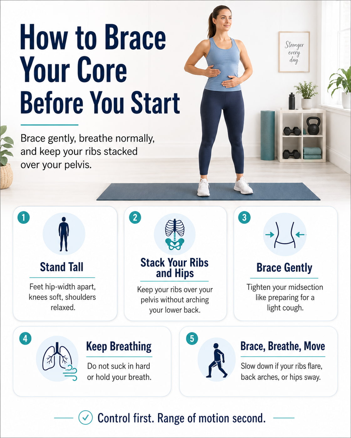 How to Brace Your Core Before You Start