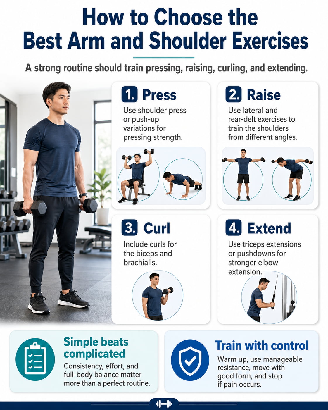 How to Choose the Best Arm and Shoulder Exercises