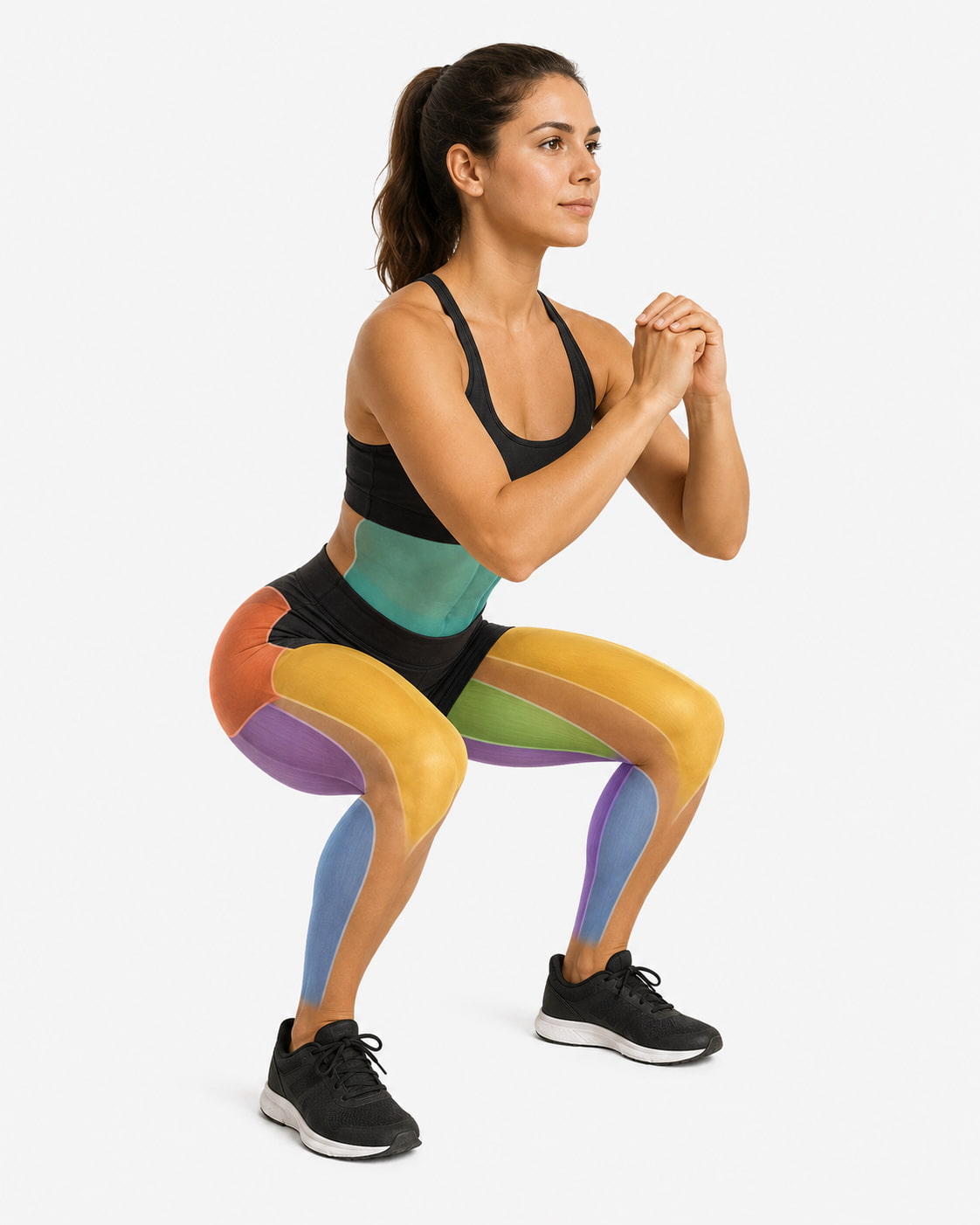 Muscles Worked by Beginner Squat Exercises