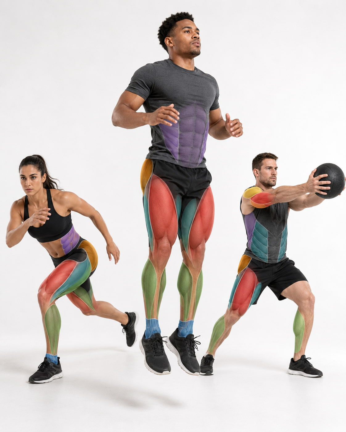 Muscles Worked by Plyometric Exercises