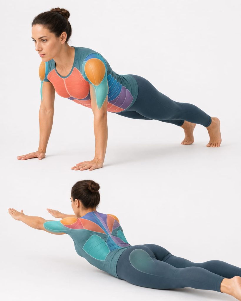 Muscles Worked by Upper Body Pilates Exercises