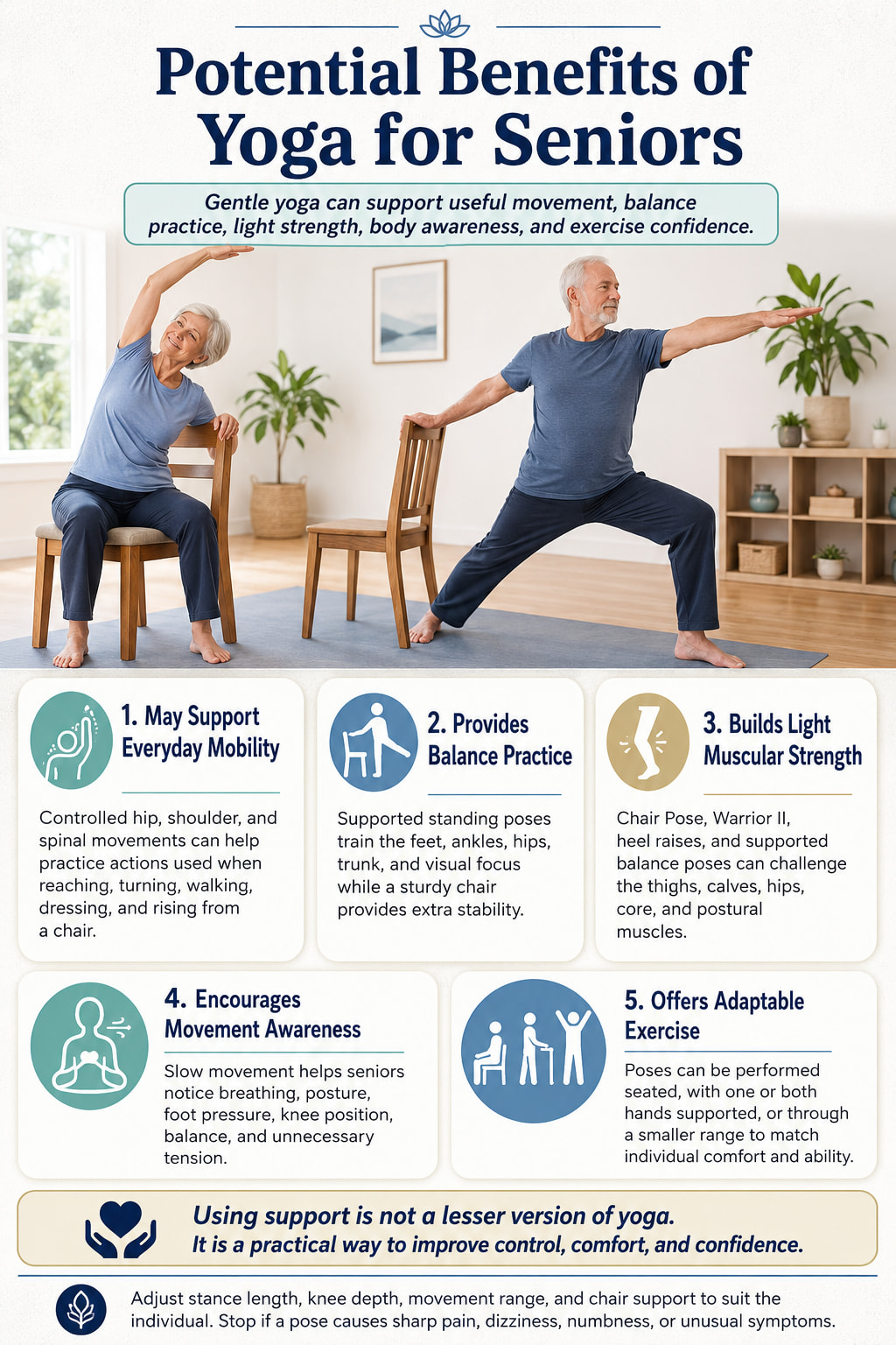 Potential Benefits of Yoga for Seniors
