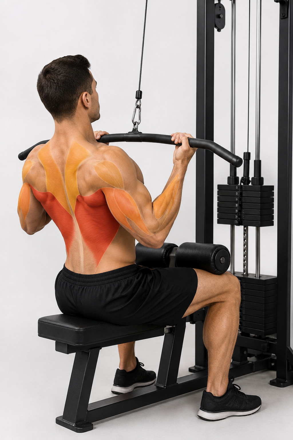 Reverse Grip Lat Pulldown Muscles Worked