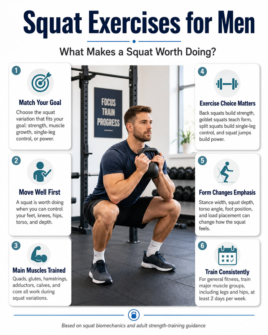 Squat Exercises for Men: What Makes a Squat Worth Doing?