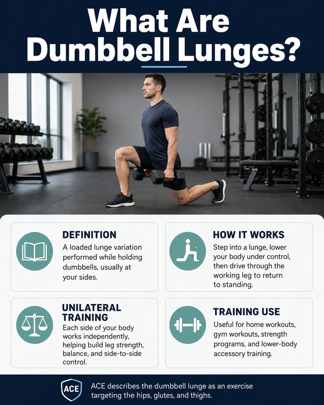 What Are Dumbbell Lunges?