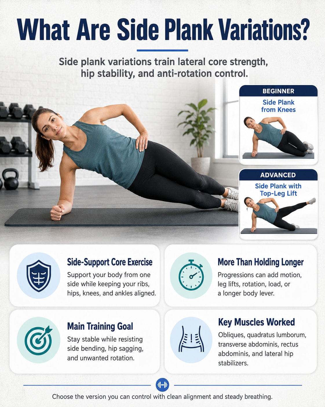 What Are Side Plank Variations