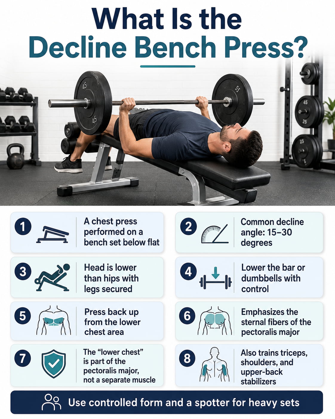 What Is the Decline Bench Press?