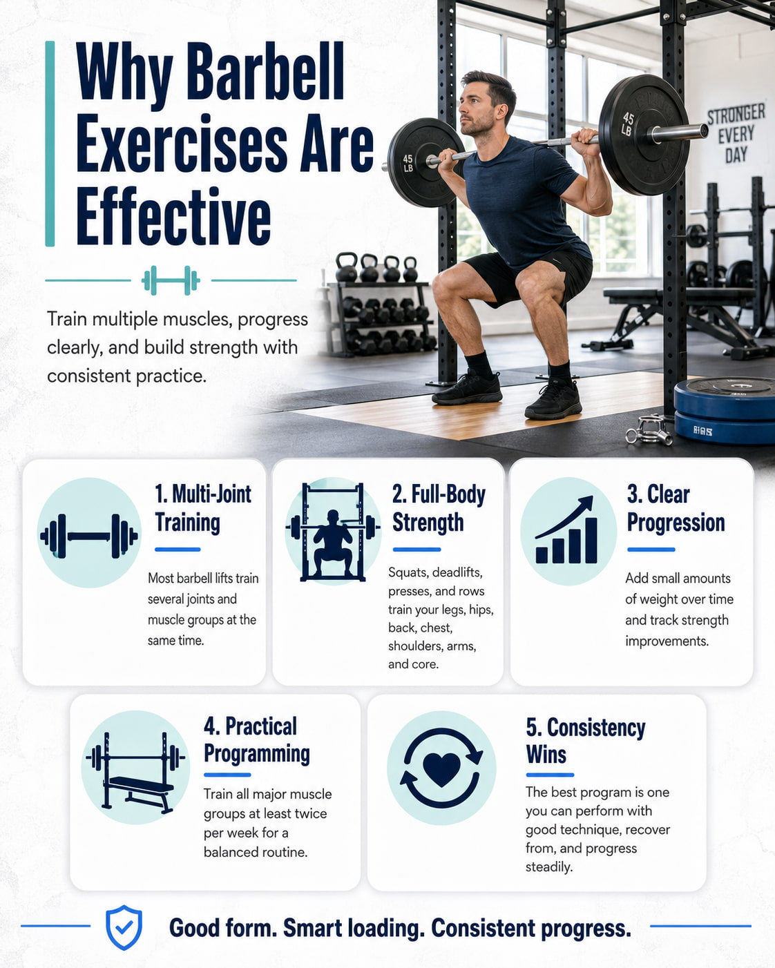 What Are Barbell Exercises and Why Do They Work?