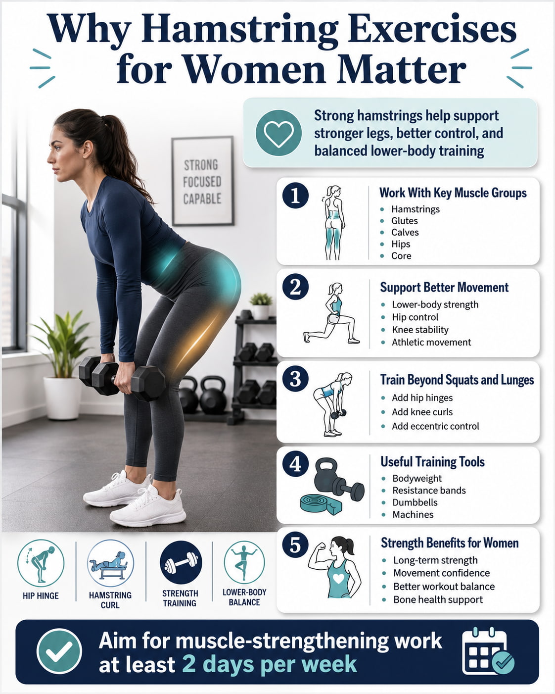 Why Hamstring Exercises for Women Matter